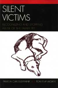 動物虐待：認識と防止<br>Silent Victims : Recognizing and Stopping Abuse of the Family Pet