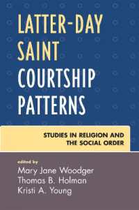 Latter-day Saint Courtship Patterns (Jacob Neusner Series: Religion/social Order)