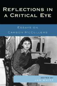 カ－ソン・マカラーズ論集<br>Reflections in a Critical Eye : Essays on Carson McCullers