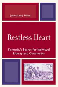 Restless Heart : Kentucky's Search for Individual Liberty and Community