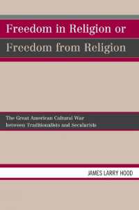 Freedom in Religion or Freedom from Religion : The Great American Cultural War between Traditionalists and Secularists