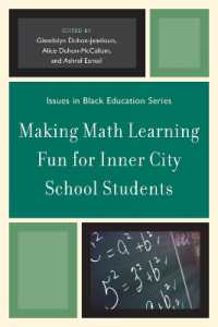 Making Math Learning Fun for Inner City School Students (Issues in Black Education)