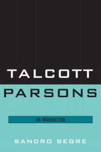 Talcott Parsons : An Introduction