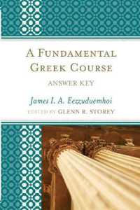 A Fundamental Greek Course : Answer Key