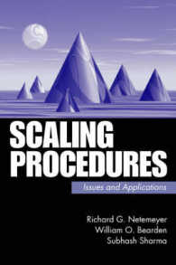 Scaling Procedures : Issues and Applications