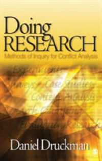 紛争分析のための調査実践<br>Doing Research : Methods of Inquiry for Conflict Analysis