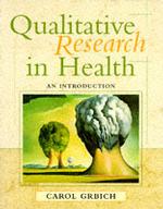 Qualitative Research in Health : An Introduction