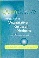 定量調査法入門（ＣＤ－ＲＯＭ付）<br>Introduction to Quantitative Research Methods : An Investigative Approach