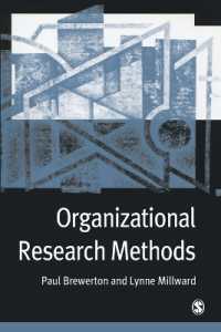 組織調査法：実践ガイド<br>Organizational Research Methods : A Guide for Students and Researchers