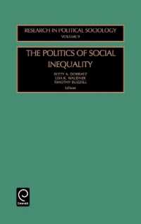 社会的不平等の政治学<br>Politics of Social Inequality (Research in Political Sociology)