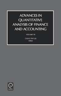 Advances in Quantitive Analysis of Finance and Accounting (Advances in Quantitative Analysis of Finance and Accounting)