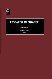 Research in Finance (Research in Finance)