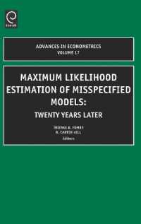 Maximum Likelihood Estimation of Misspecified Models : Twenty Years Later (Advances in Econometrics)