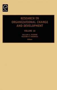 Research in Organizational Change and Development (Research in Organizational Change and Development)