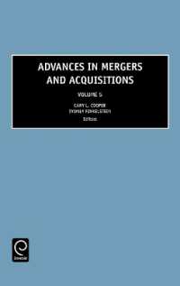 Advances in Mergers and Acquisitions (Advances in Mergers and Acquisitions)