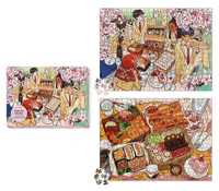 Sakura (Cherry Blossom) Picnic : An Anime Food 2-In-1 Double-Sided 500-Piece Puzzle