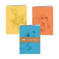 Sesame Street Notebooks (3-Volume Set) : Set of 3 Ruled Notebooks （NTB）