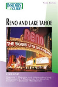Insiders' Guide to Reno and Lake Tahoe -- Paperback / softback （3rd ed.）