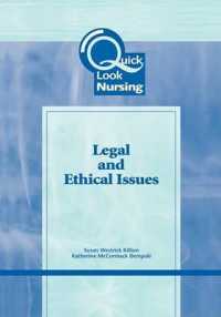 Quick Look Nursing : Legal and Ethical Issues (Quick Look Nursing)