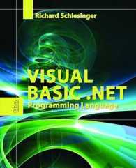 Visual Basic .net : The Programming Language