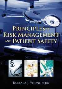 Principles of Risk Management and Patient Safety