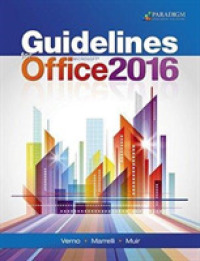 Guidelines for Microsoft Office 2016 : Workbook （2ND）