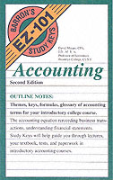 Accounting : Themes, Keys, Formulas, Glossary of Accounting Terms for Your Introductory College Course (Barron's Ez-101 Study Keys) （2ND）