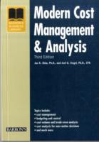 Modern Cost Management & Analysis (Barron's Business Library) （3TH）