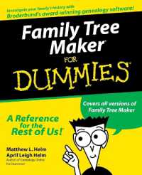 Family Tree Maker for Dummies (--for Dummies)
