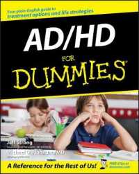 AD/HD for Dummies (For Dummies (Psychology & Self Help))