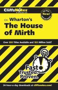 Cliffsnotes the House of Mirth (Cliffsnotes Literature)