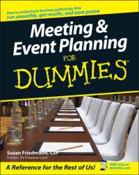 Meeting & Event Planning for Dummies (For Dummies (Career/education))