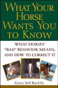 What Your Horse Wants You to Know : What Horses' 'Bad' Behavior Means, and How to Correct It