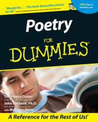 Poetry for Dummies (For Dummies (Computer/tech))