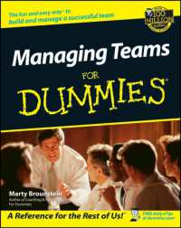 Managing Teams for Dummies (For Dummies (Sports & Hobbies))