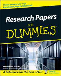 Research Papers for Dummies (For Dummies (Career/education))