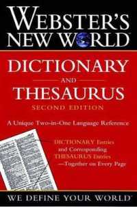 Webster's New World Dictionary and Thesaurus （2ND）