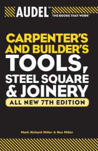 Audel Carpenters and Builders Tools, Steel Square, Joinery （7TH）