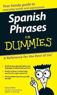 Spanish Phrases for Dummies (For Dummies (Language & Literature)) （Bilingual）