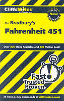 Cliffsnotes Bradbury's Fahrenheit 451 (Pets)