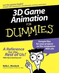 3d Game Animation for Dummies (For Dummies (Computer/tech))