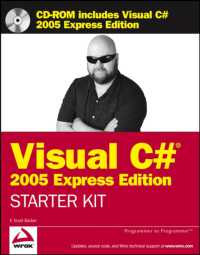 Wrox's Visual C# 2005 Express Edition : Starter Kit （PAP/CDR）