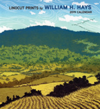 Linocut Prints by William H. Hays 2019 Calendar （WAL）