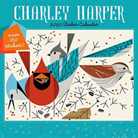 Charley Harper 2020 Sticker Calendar （WAL）