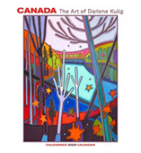 Canada the Art of Darlene Kulig 2020 Calendar （WAL）