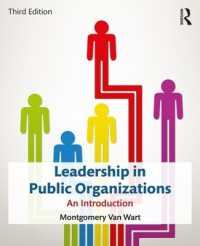 Leadership in Public Organizations : An Introduction