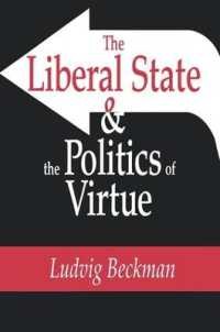自由主義国家と徳の政治学<br>The Liberal State and the Politics of Virtue