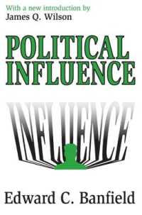 政治的影響力：大都市地域の事例研究（新序文附）<br>Political Influence