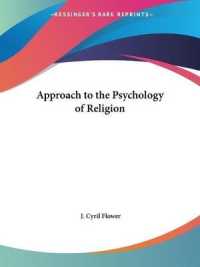 Approach to the Psychology of Religion (1927)