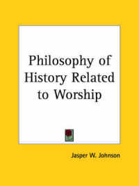 Philosophy of History Related to Worship (1907)